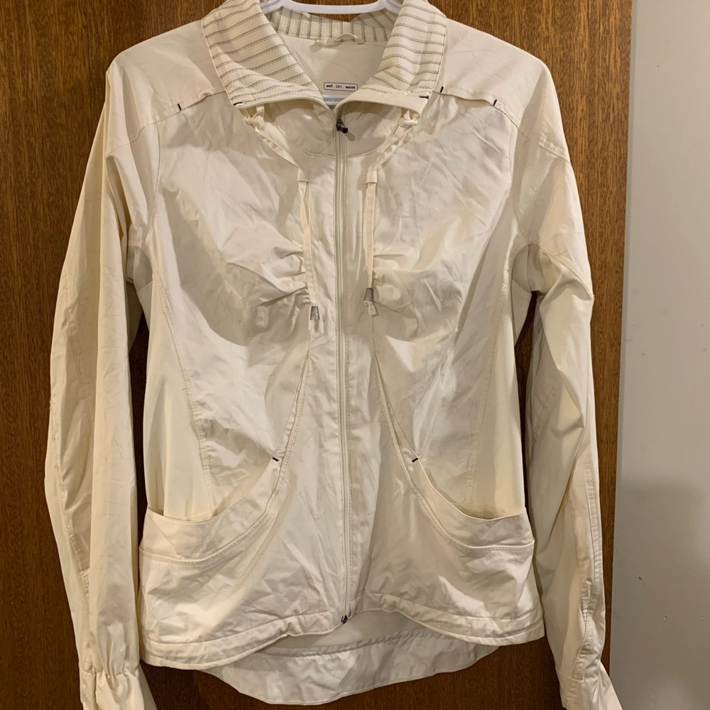 Lululemon Cream Running Jacket